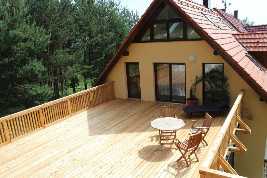 Luxury Forest – soukromá terasa